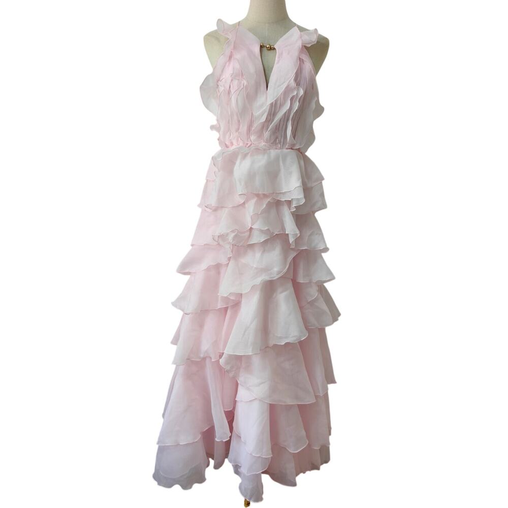 Aje Cleo Maxi Dress US 4 - Picture 6 of 9